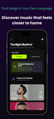 Story Music iPhone screenshot