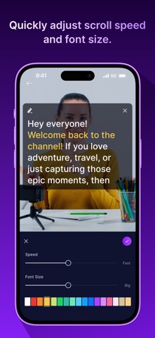 Teleprompter: Video Scripts screenshot