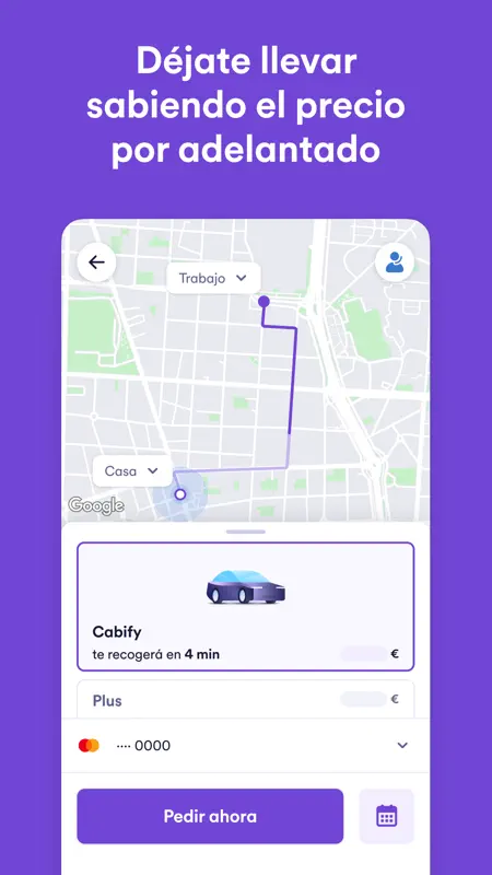 Cabify, viaja como te mereces screenshot 2 of 10