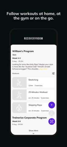 RECOVERYROOM X screenshot