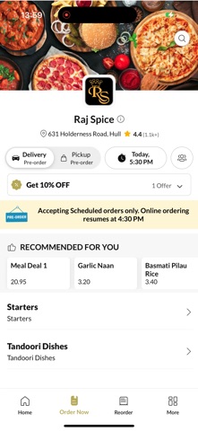 Raj Spice Screenshot 5 of 8
