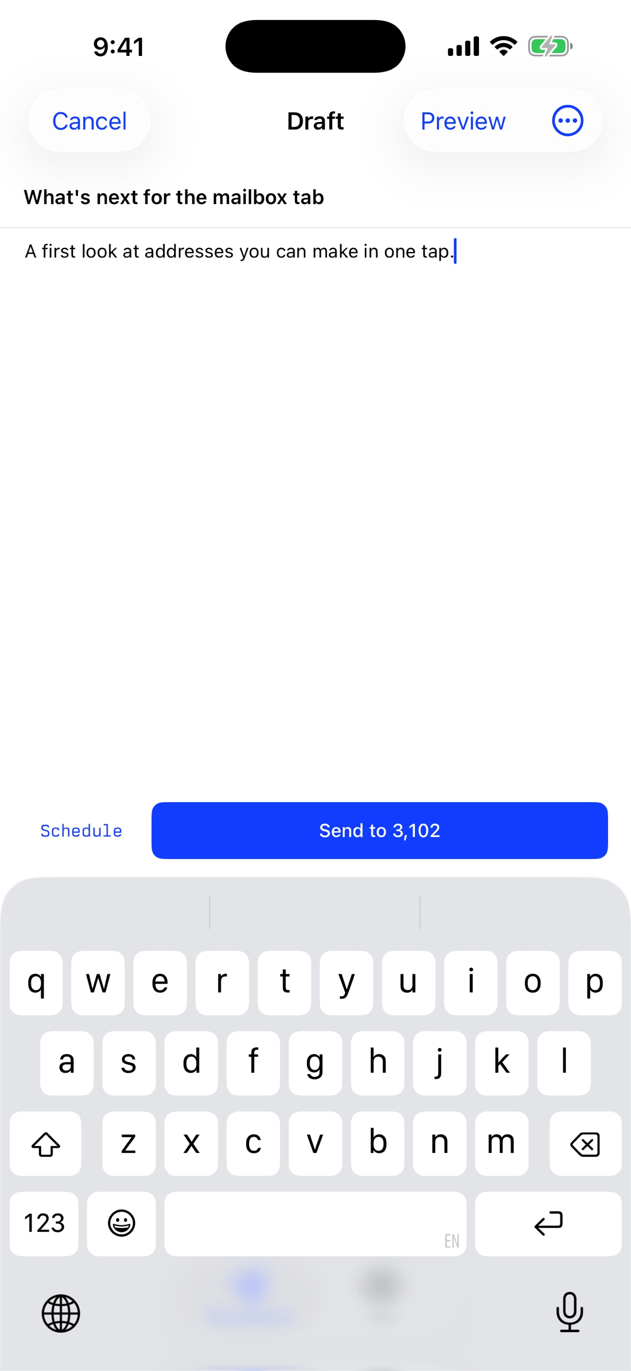 Screenshot 5 of Tinysend: Newsletter & Mailbox