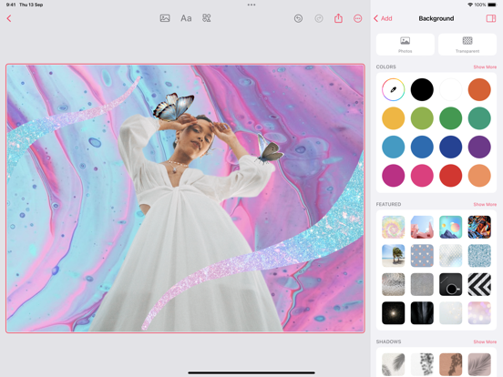 Bazaart: Design, Photo & Video iPad app afbeelding 5