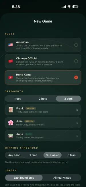 Sparrow Mahjong screenshot 3
