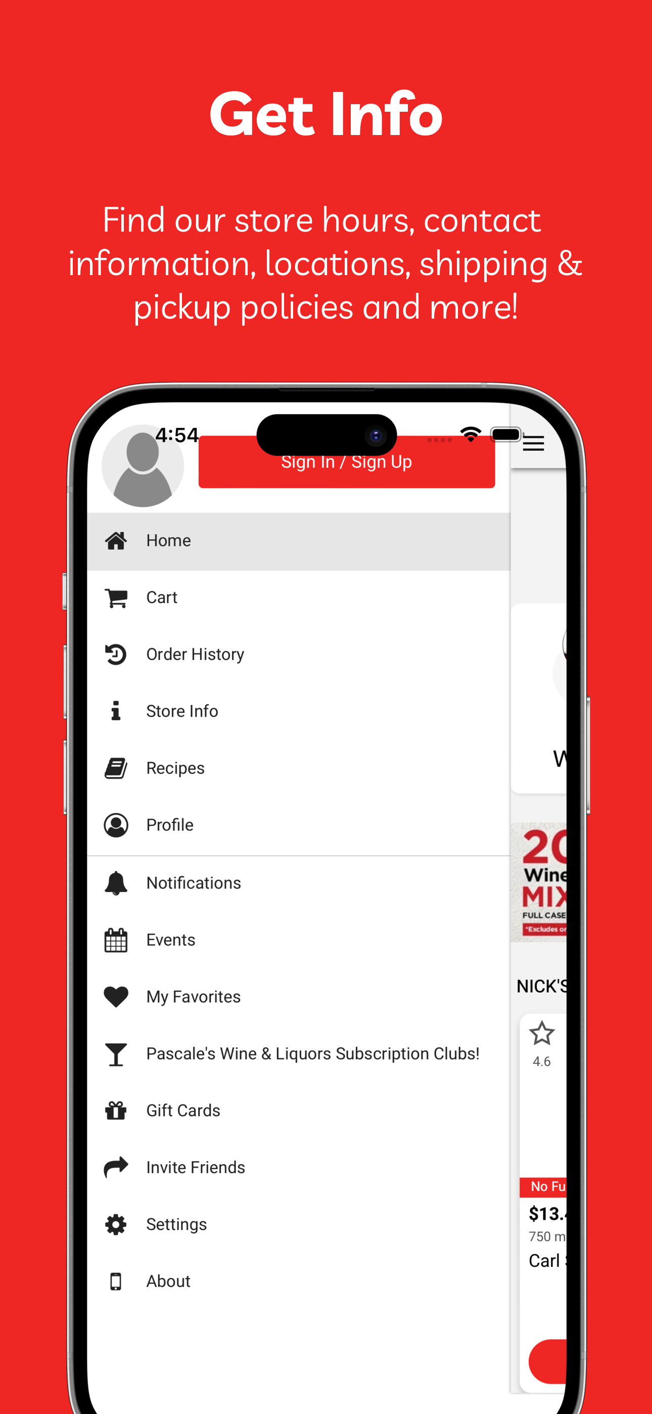 Pascale's Wine & Liquors screenshot 2