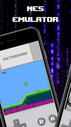 Retroman: GameBoy NES Emulator iPhone image 1