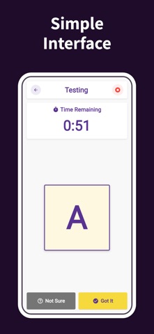 Letter Fluency App Screenshot 3 of 5