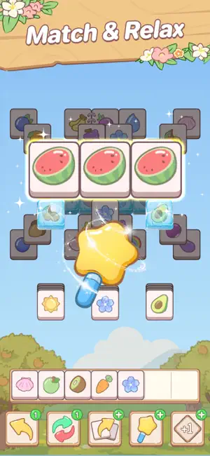 Cat Triple Tiles screenshot 2