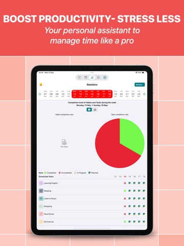 DoFlow - Daily Planner iPad screenshot