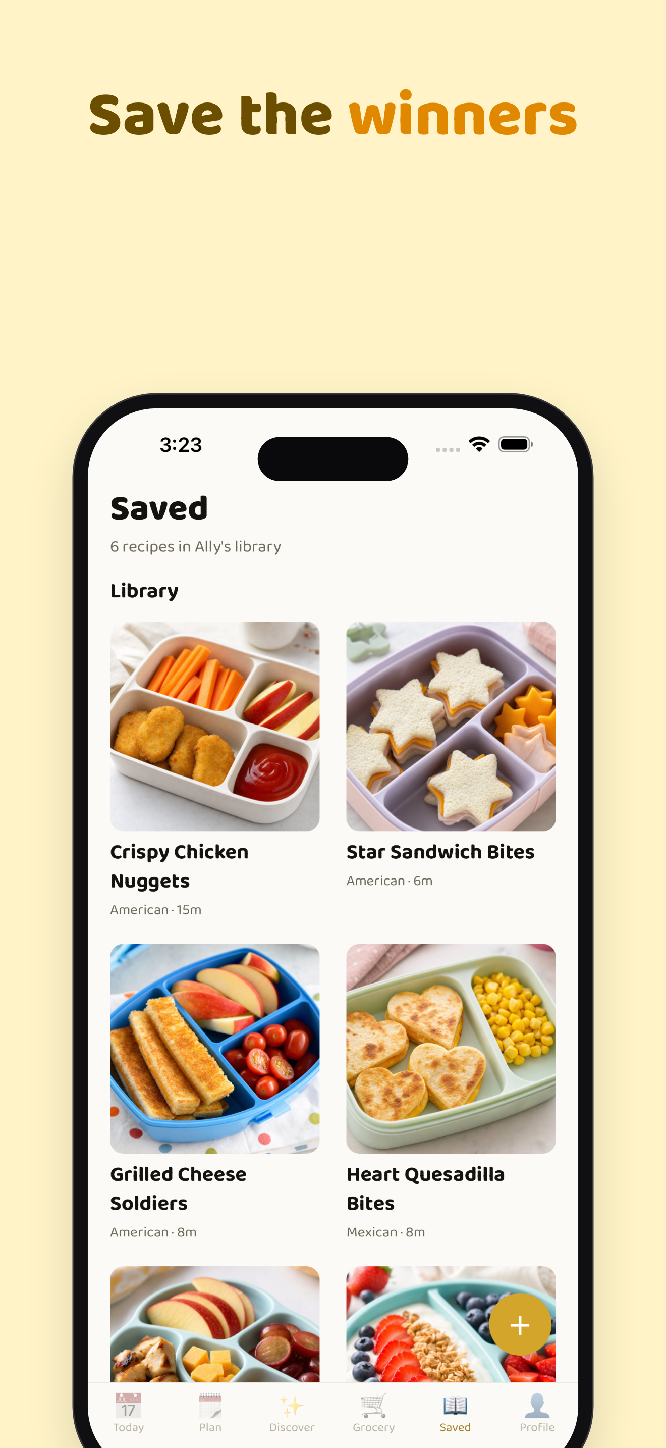 Lunchbox: Family Lunch Planner screenshot 5
