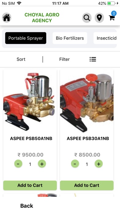 Screenshot 2 of Choyal Agro App