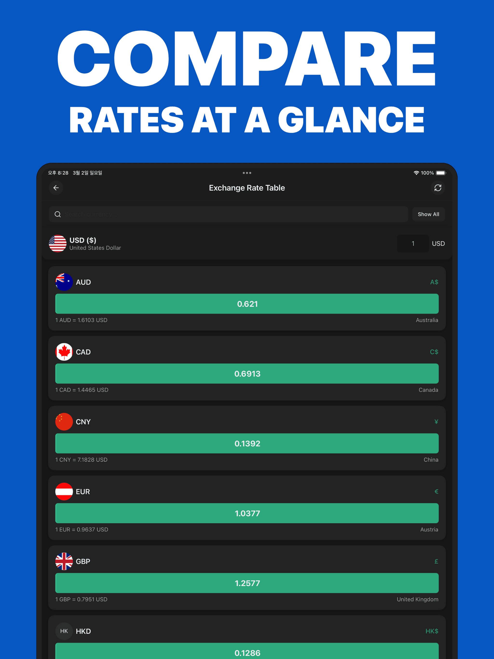 Live Currency Converter & Calc