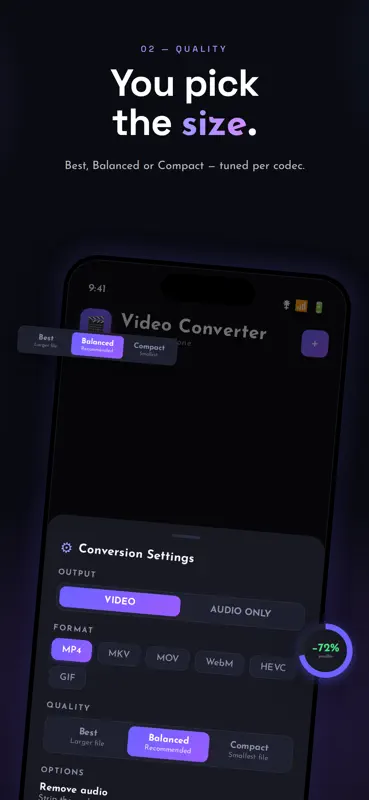 Just a Simple Video Converter screenshot 2 of 5