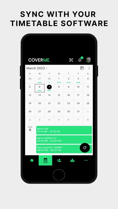 CoverMe Venue Screenshot