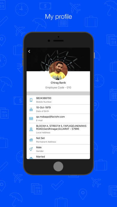 Screenshot #2 pour FactoHR Mobile Solutions