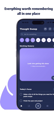 Thought Sweep screenshot