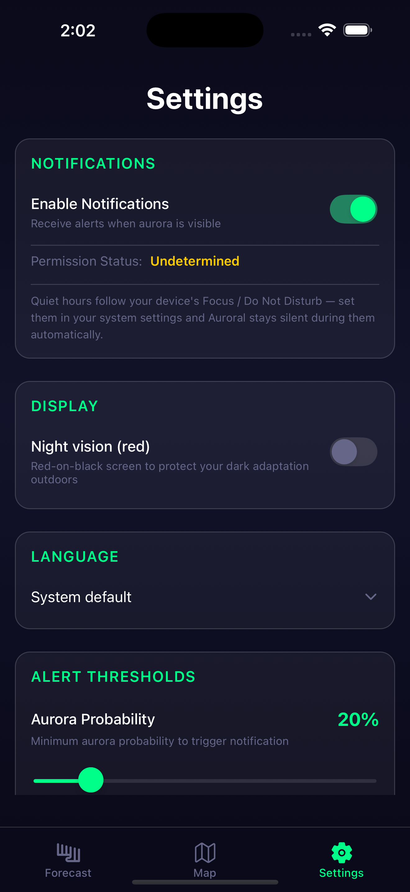 Auroral screenshot 4