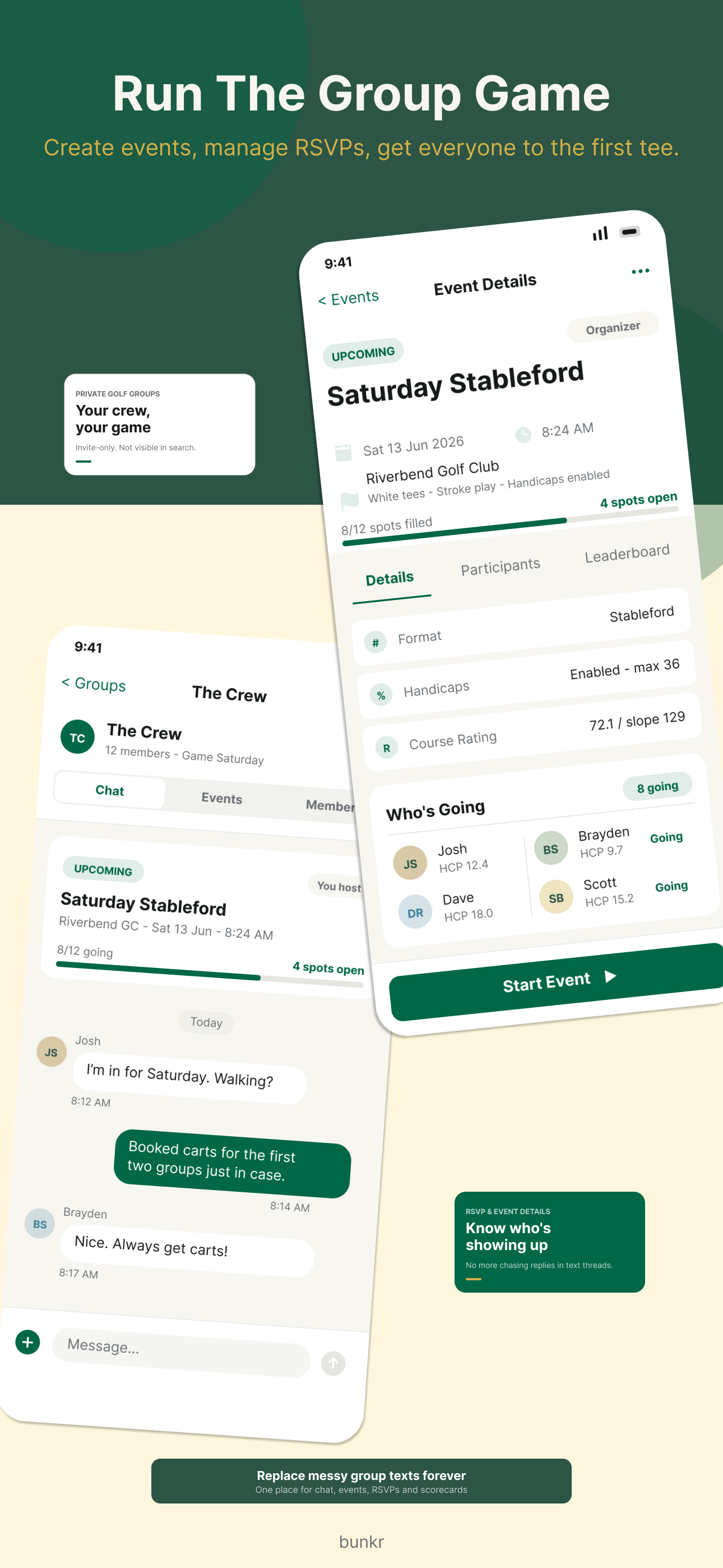 Bunkr: Social Golf screenshot 3
