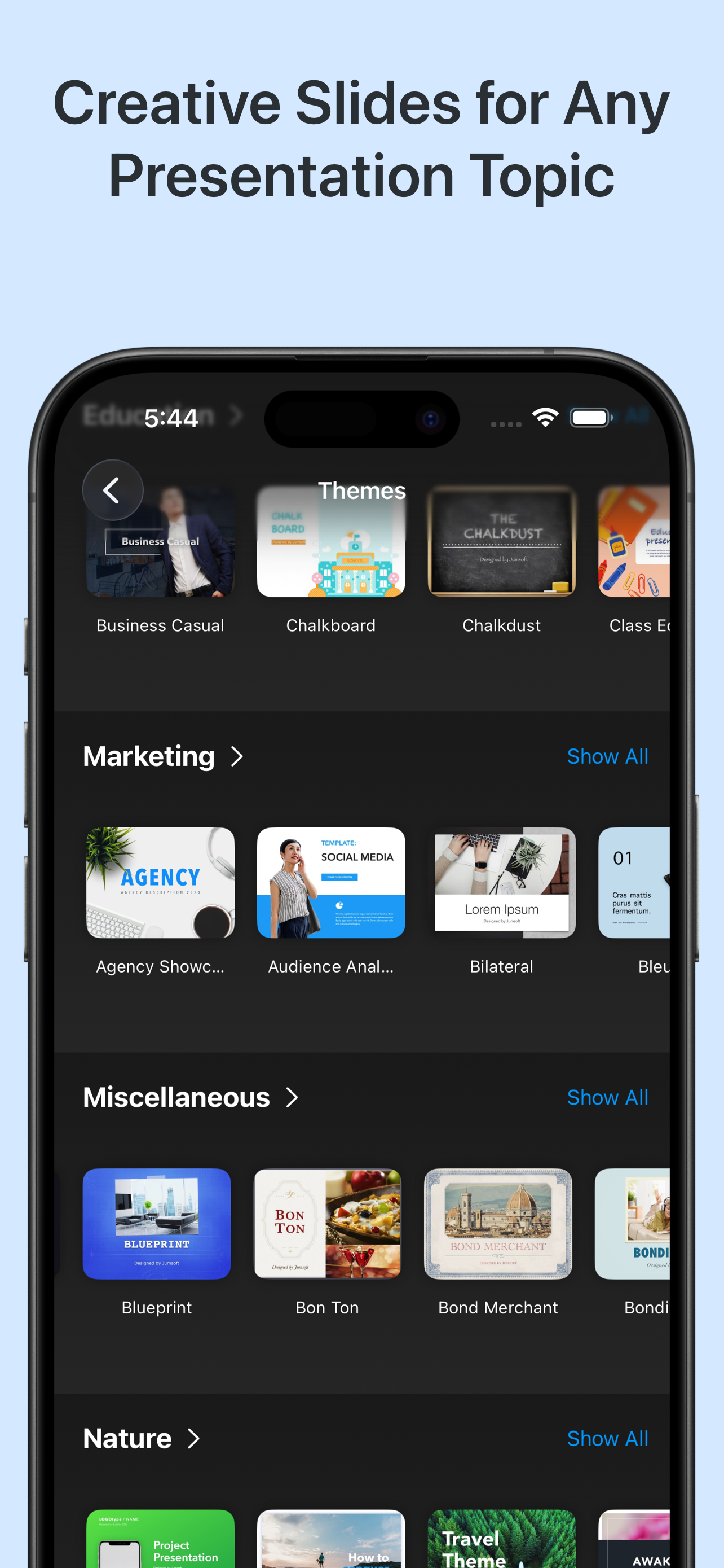 Toolbox for Keynote: Templates