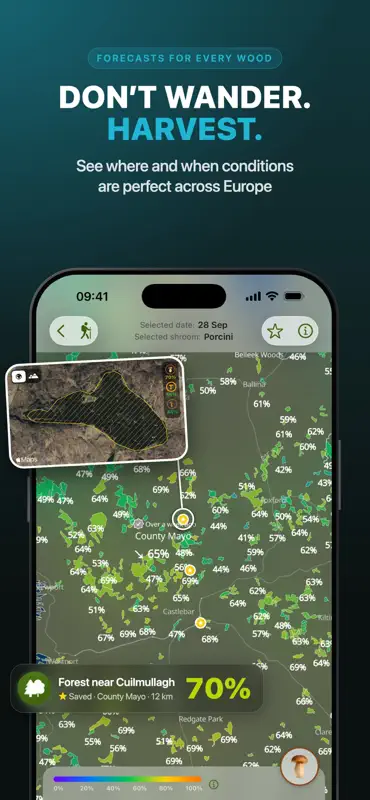 ShroomCast: Mushroom Forecast screenshot 1 of 7