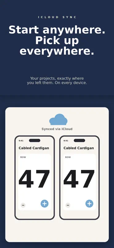 Stitch Keeper: Row Counter screenshot 6 of 6