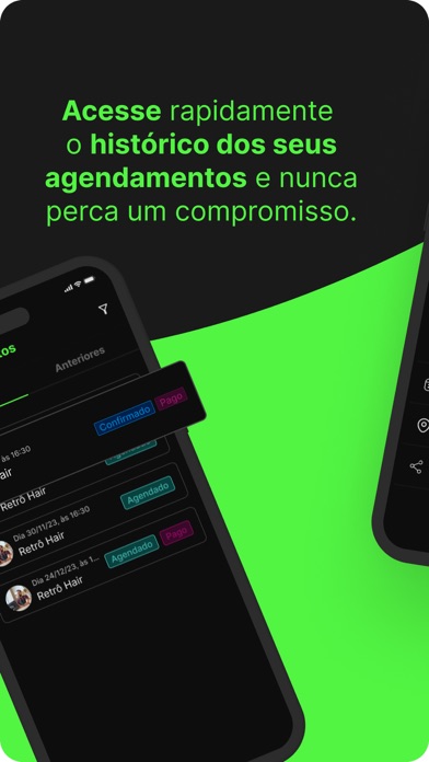 Retrô Hair iPhone screenshot 3 - Lifestyle app