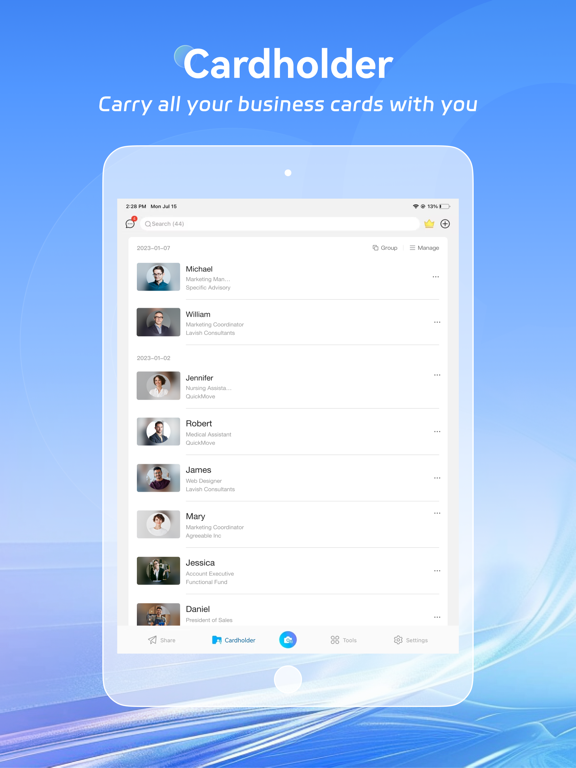 Screenshot #5 pour CamCard: Business AI Assistant