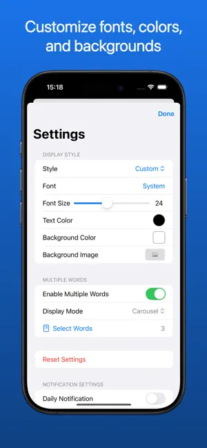 MotiWords – Motivation Widget screenshot 2