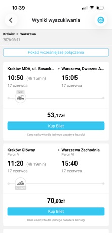 e-podróżnik: bilety i rozkłady iPhone screenshot 2