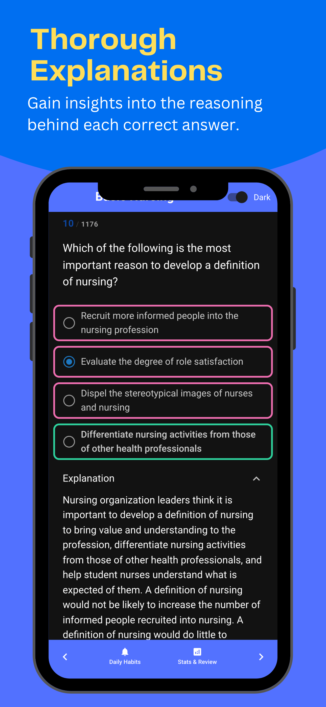 Basic Nursing Quiz screenshot 4