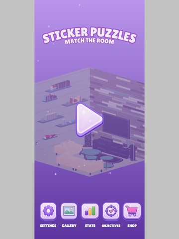 Sticker Puzzles: Match Scenes iPad screenshot