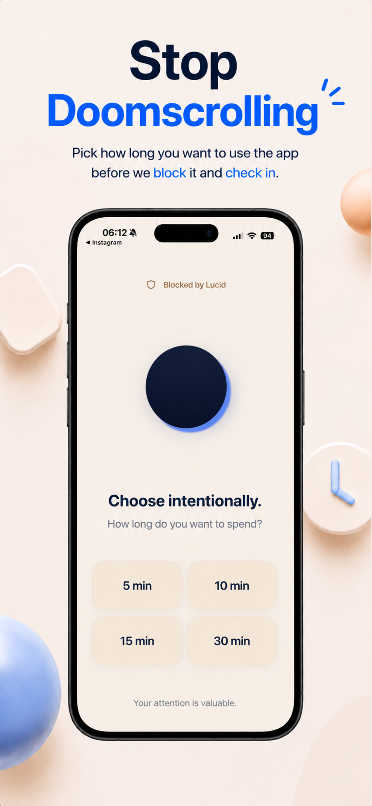 Lucid: Reduce Screentime screenshot 4