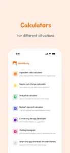 shoobbang: baking calc, recipe screenshot #2 for iPhone