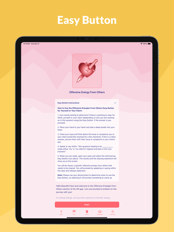 Healing Remembered iPad screenshot 3 - Health & Fitness app