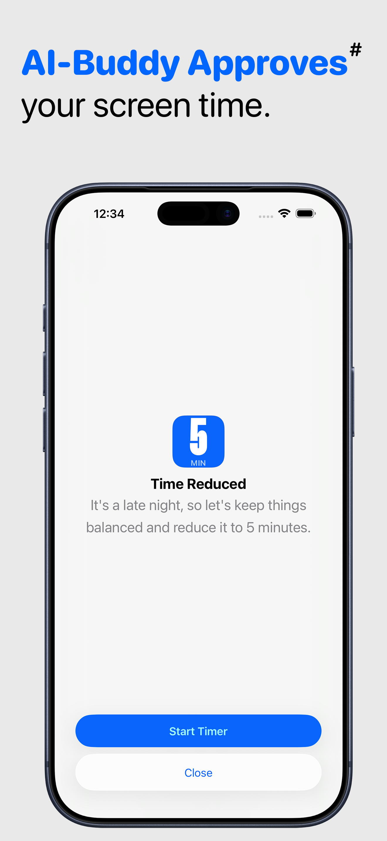 ScreenTimer Use App with Timer
