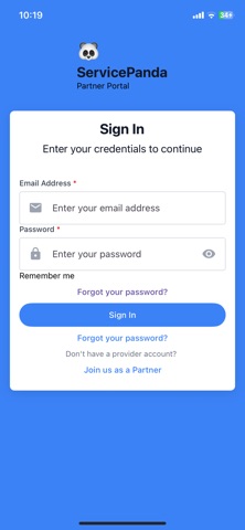 ServicePandaProvider screenshot