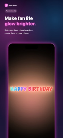 Neon Sign Maker - Snap Neon Screenshot 3 of 8
