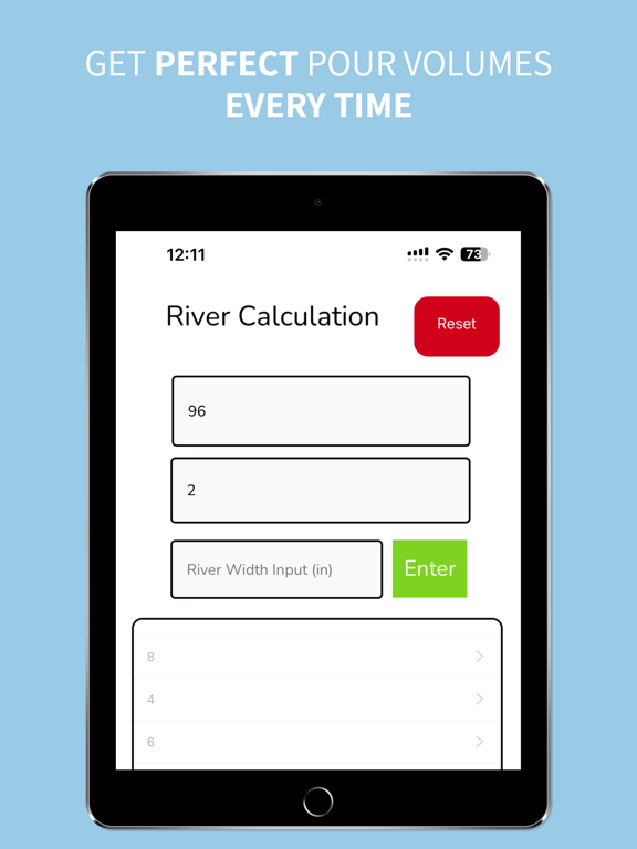 Screenshot #6 pour Epoxy River Calculator