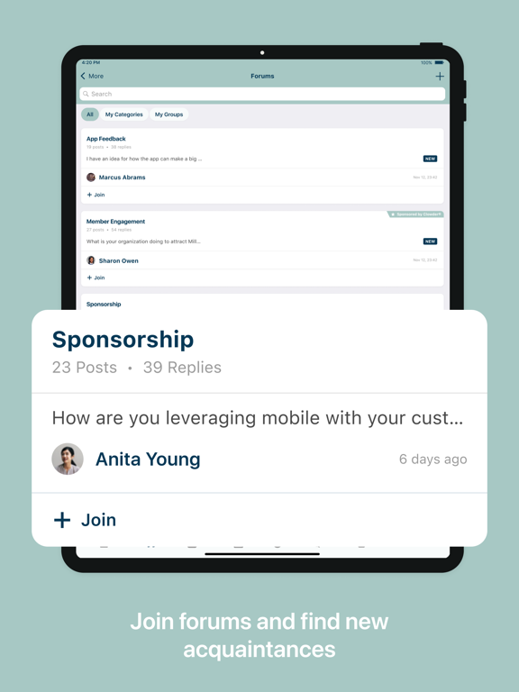 PDA Go iPad screenshot 5 - Business app