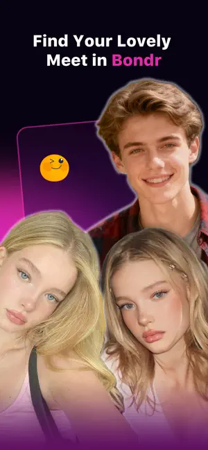 Bondr-Meet, Chat& Date Singles screenshot 1