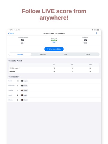 Stats Nerd iPad screenshot