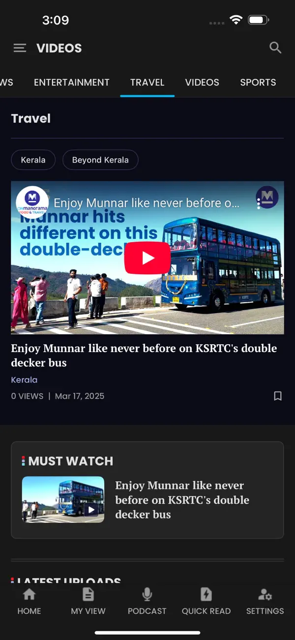 Screenshot #3 pour Manorama Online: News & Videos