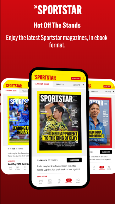 Sportstar: Live Sports & News Screenshot