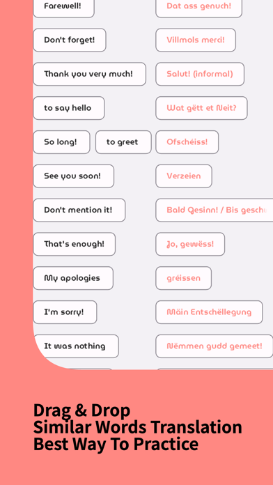 Learn Luxembourgish Beginner Screenshot