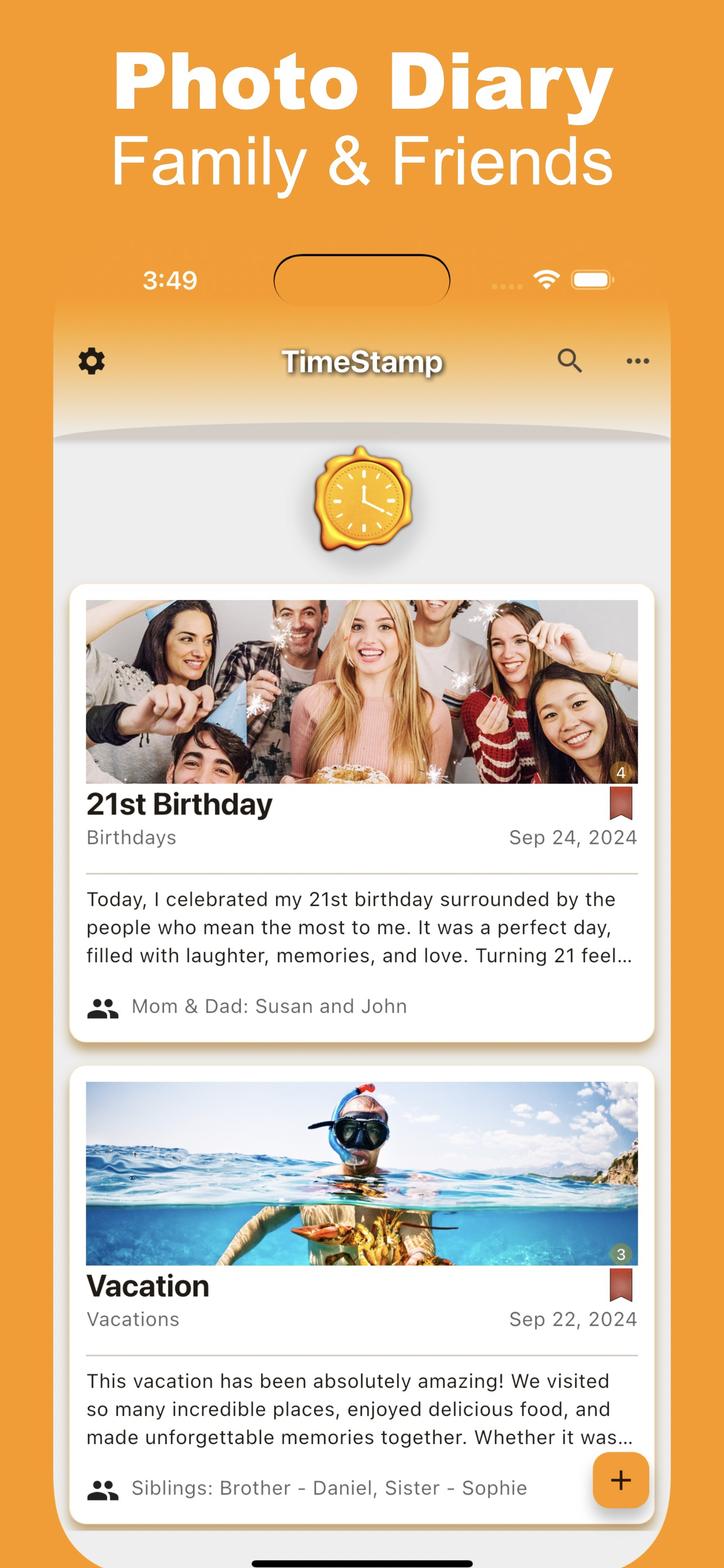 Private Journal - TimeStamp