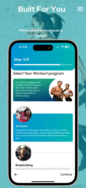 BodyRecomp: Meal & Workout screenshot 3