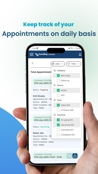 Screenshot #2 pour Curebay Doctors