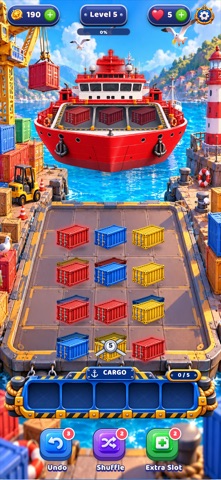 Cargo Jam 3D: Dock Rush screenshot 1