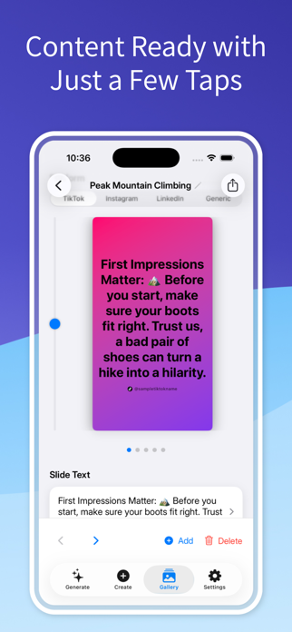 Carousel Post: Insta Generator Screenshot 4 of 8