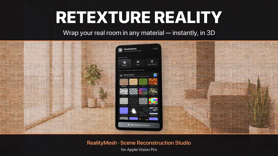Screenshot von RealityMesh auf dem iPhone 2